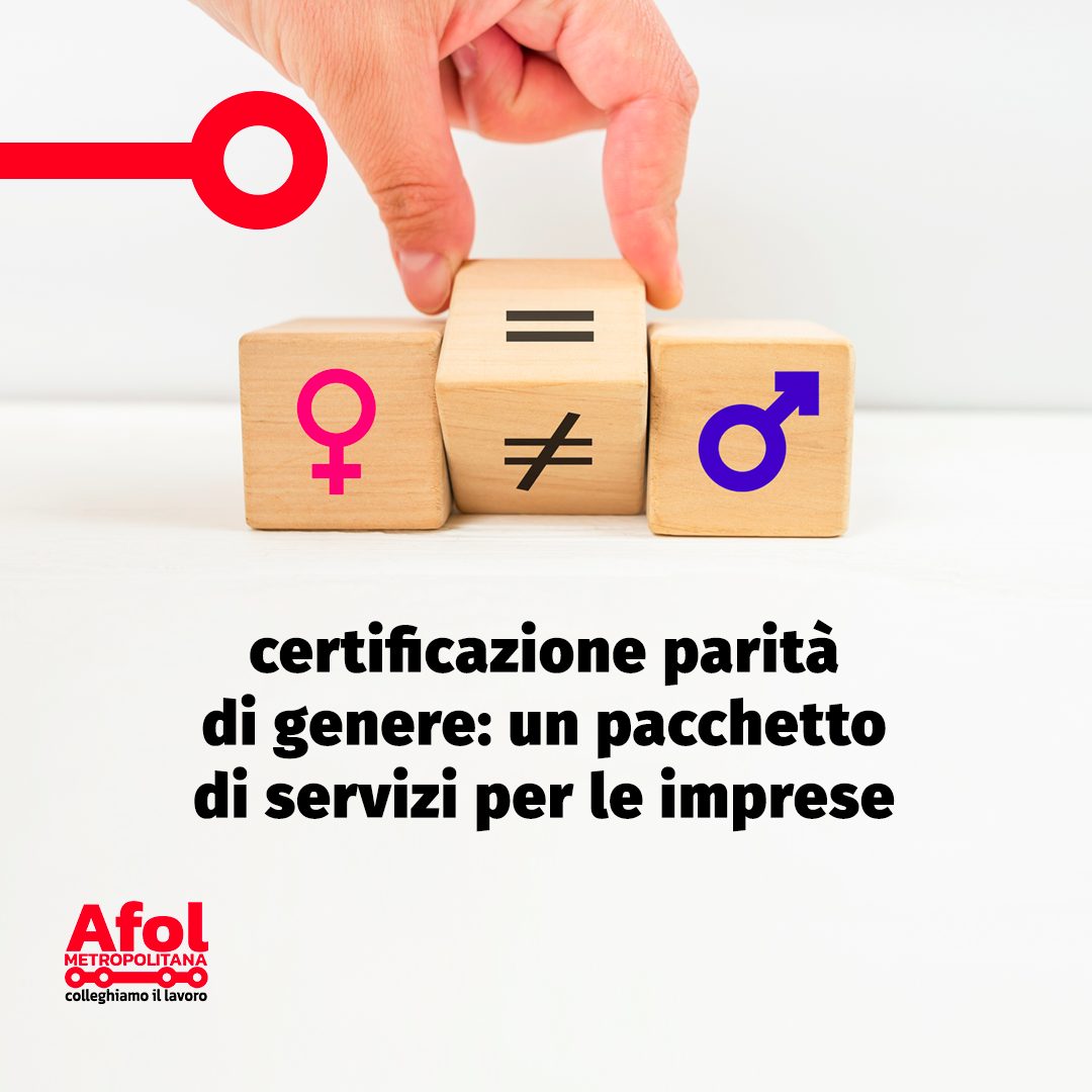 Verso La Certificazione Della Parità Di Genere Afol Metropolitana